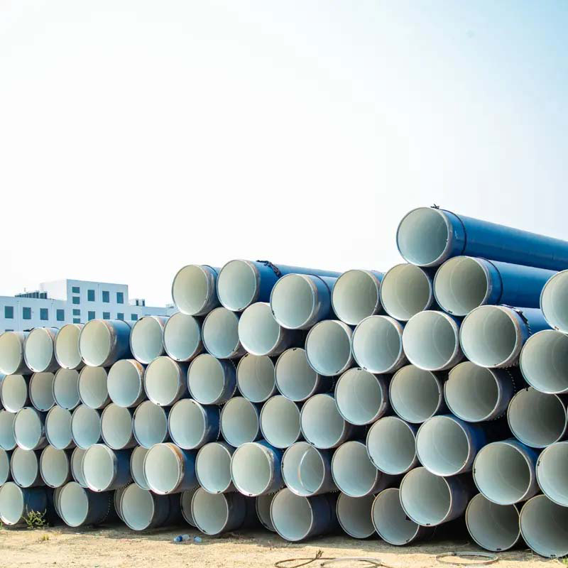 Polyurethane lined pipe