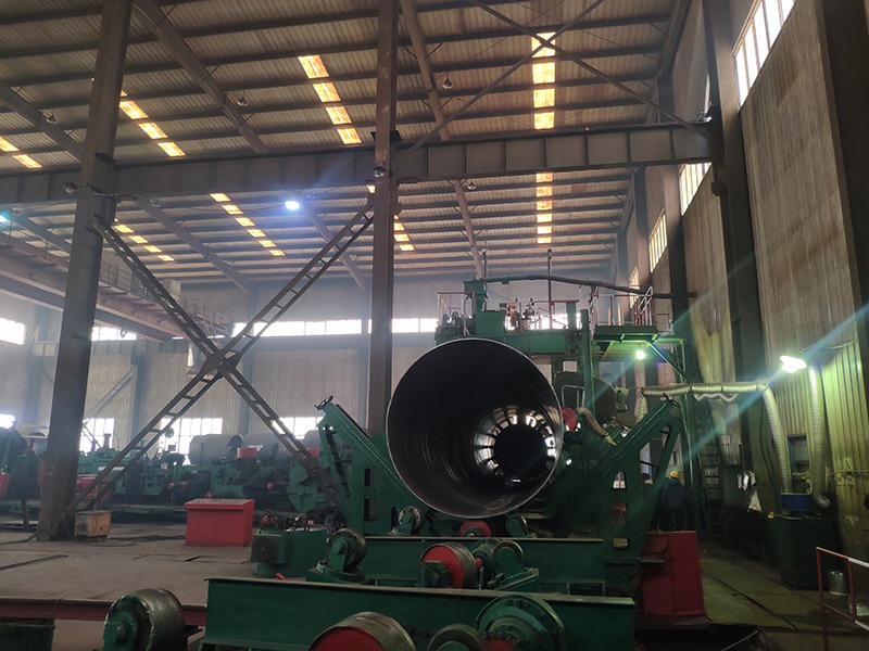 Spirally Welded Pipes.